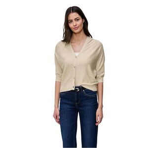 Street One Beige Viscose Women's Cardigan
